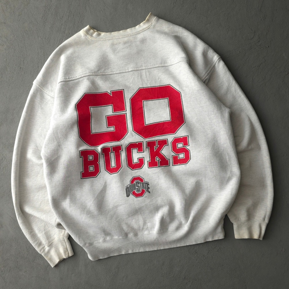 Vintage 90s Galt Sand Gray Ohio State Sweatshirt XL Go Bucks